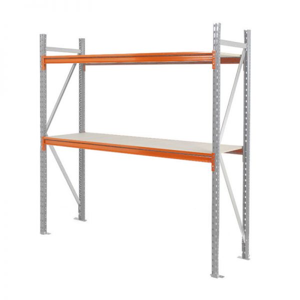 2 niveaus incl. spaanplaat