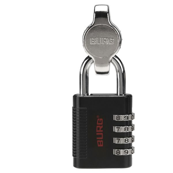 Hangslot met cijfercombinatie