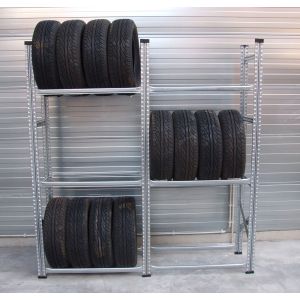 Bandenrekken container